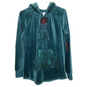 NWT No Boundaries Sequin Hoodie
